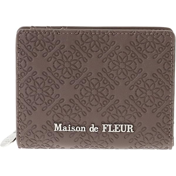 Amazon | [メゾン ド フルール] 三つ折り財布 ﾊﾞｲｶﾗｰﾘﾎﾞﾝｳｫﾚｯﾄ